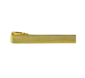 1928 Jewelry Gold Classic Plain Tie Clip