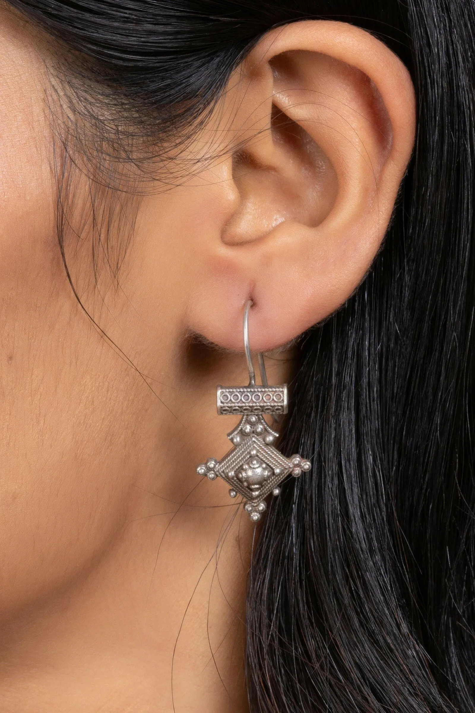 925 Silver Designer Earrings - Unique 92.5 Pure Silver, Non-Allergic, Elegant for All Occasions