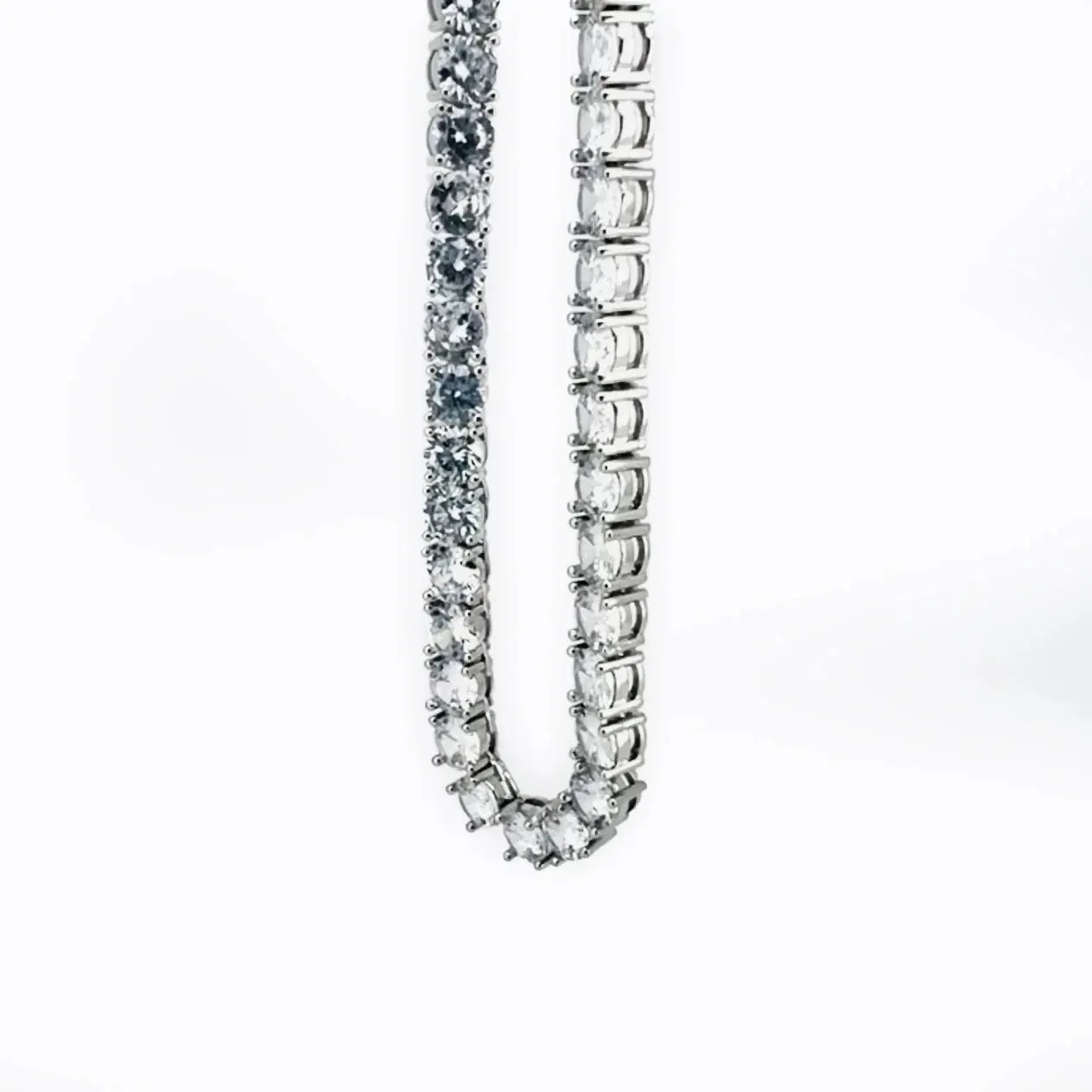 Alarico Silver-tone Diamante Choker