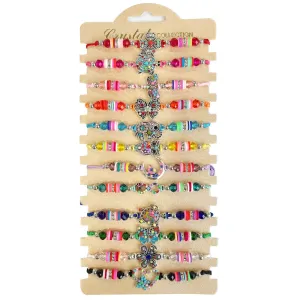 Assorted Charm Bracelets 4446  (12 units)