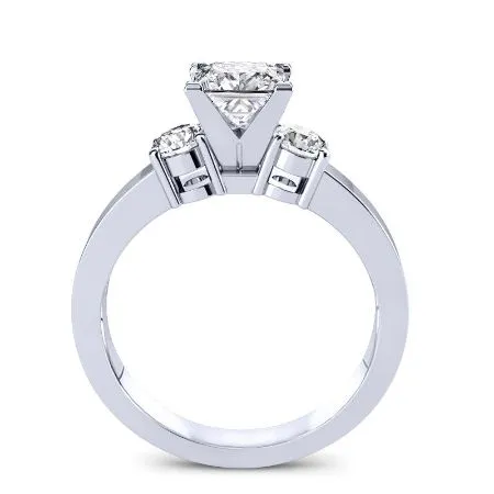 Briarrose - Princess Moissanite Engagement Ring