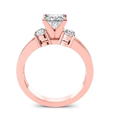 Briarrose - Princess Moissanite Engagement Ring