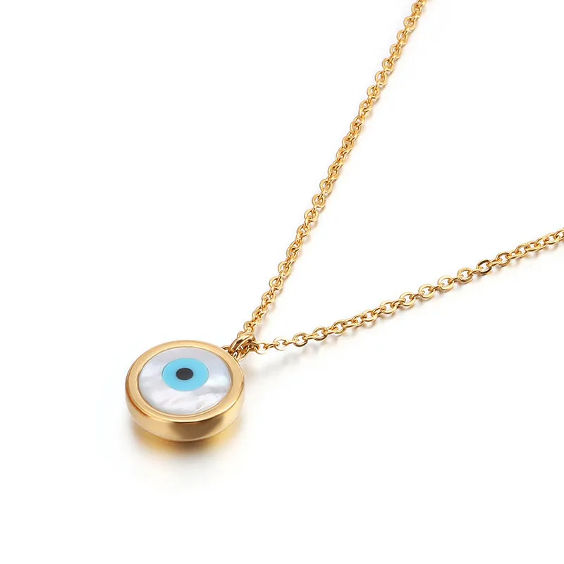 Classic Evil Eye Charm Necklace