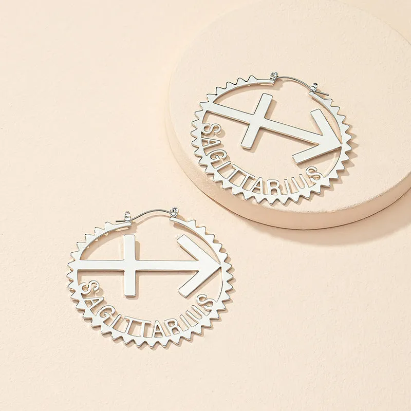 Constellation Letter Earrings - Unique Personalized Jewelry in Europe and America Market