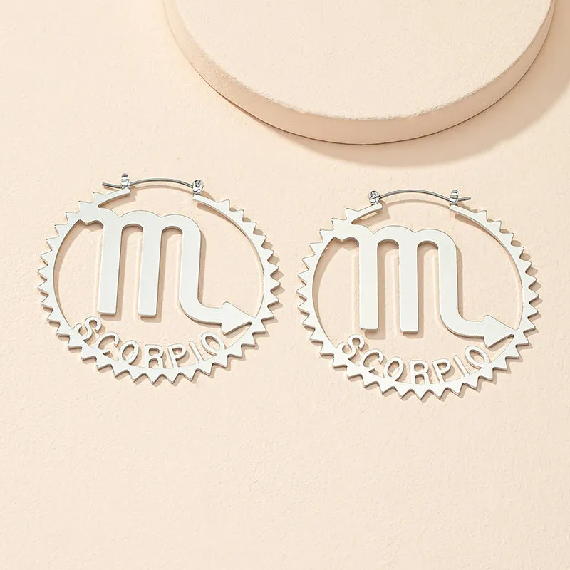 Constellation Letter Earrings - Unique Personalized Jewelry in Europe and America Market