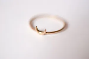 Crescent Moon Ring