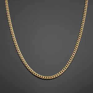 Cuban Link Chain 5mm - Gold RG131