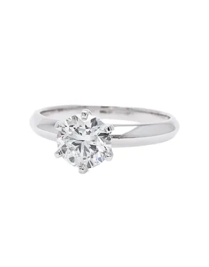 Diamond Ring - 1.50 carat Lab Grown Diamond Ring in 18ct White Gold - 785711