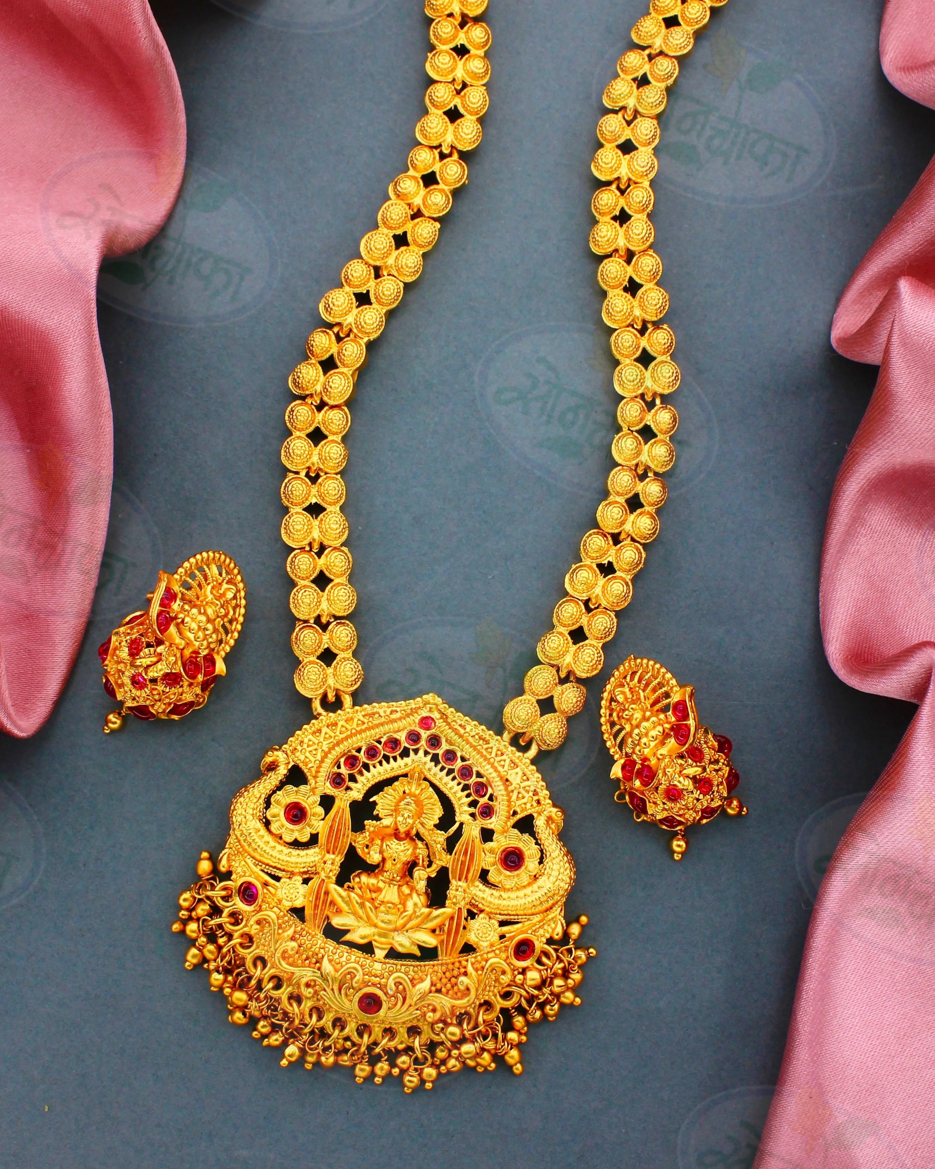 DIVINE LAXMI MATTE NECKLACE