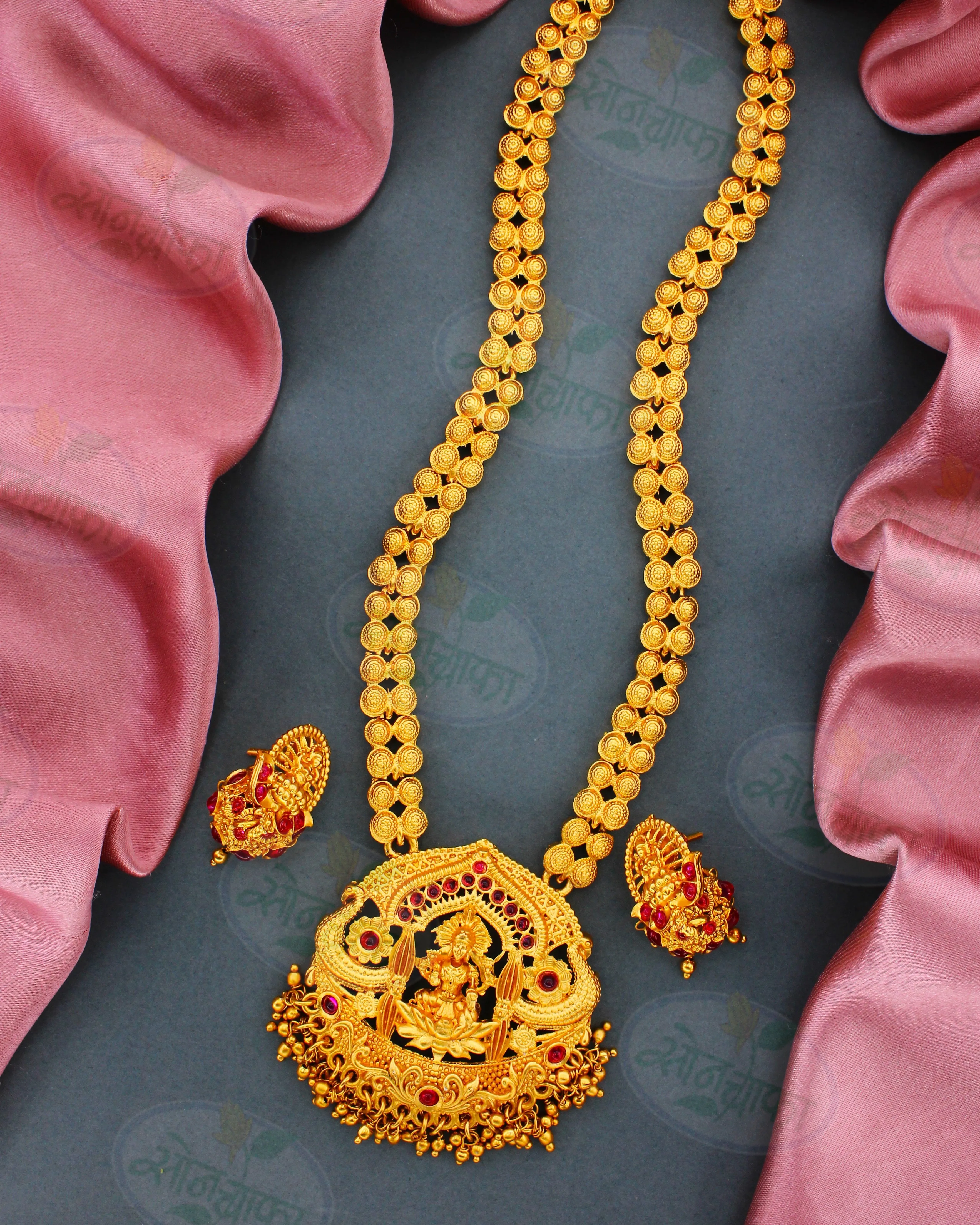 DIVINE LAXMI MATTE NECKLACE