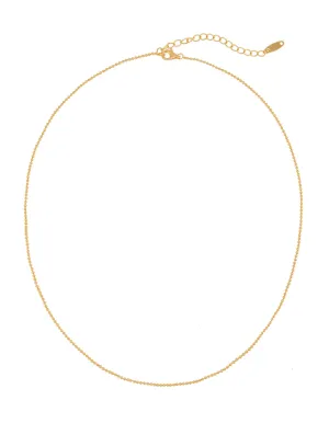 Elly Lou Classic Ball Chain- Gold