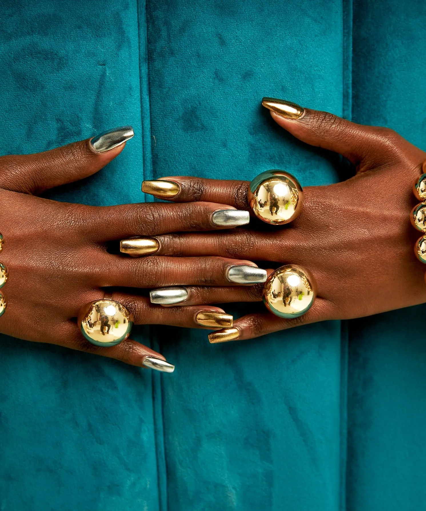 GABI Adjustable rings in GOLD