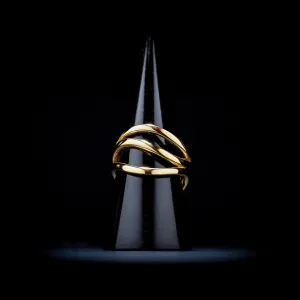 Golden Illusion Ring