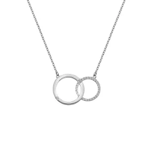 Hot Diamonds Striking Topaz Circle Necklace | Sterling Silver