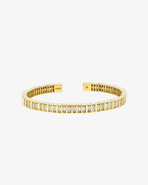 Inlay Diamond Bangle