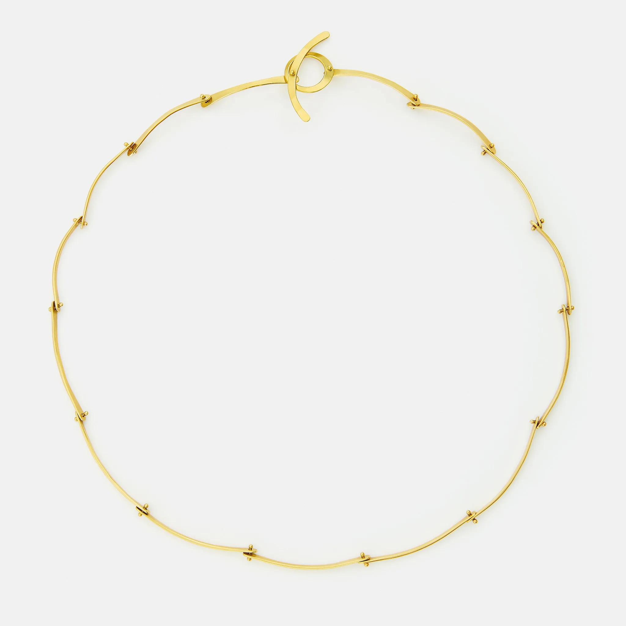 Ivy Collar, 19k Gold