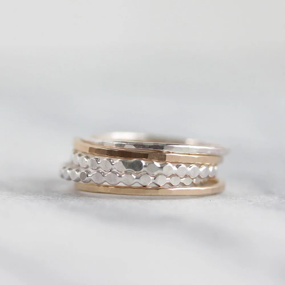 Mixed Stack: Set of 5 Stacking Rings