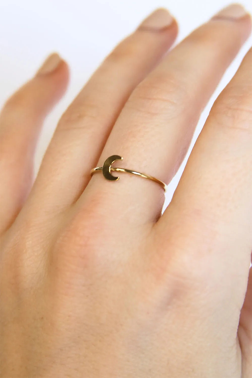 MOON STACKING RING