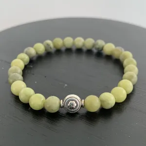 Natural peridot bracelet