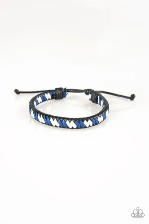 Paparazzi Bracelet ~ Adventure Attitude - Blue