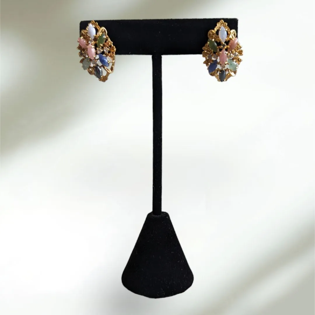 Set of Gold-Plated Earrings