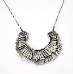 Silver Feather Necklace