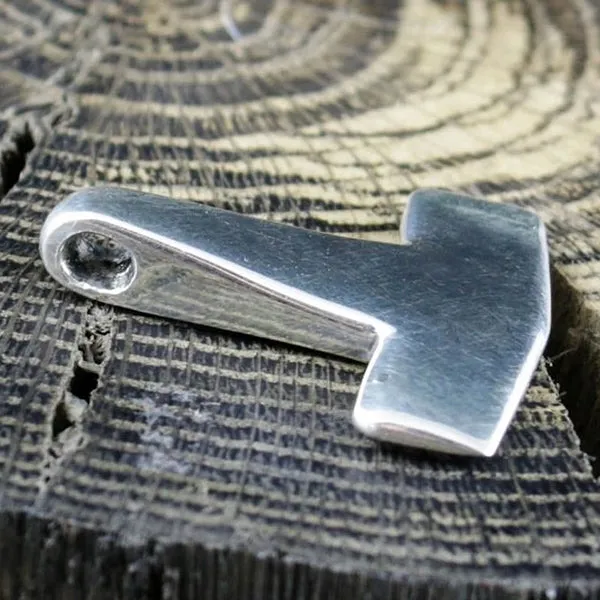 Solid Sterling Silver Mjolnir