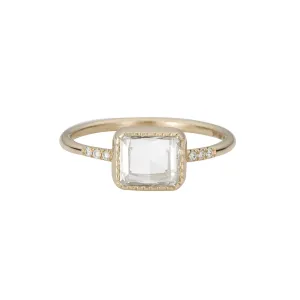 Square RC Diamond Equilibrium Ring